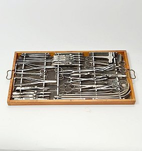 Tray Of Stainless Steel Instruments
