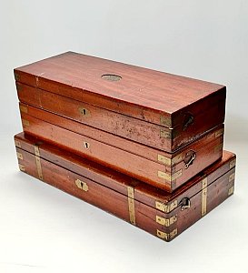 Mahogany Surgeon’s Case - empty (priced individually)