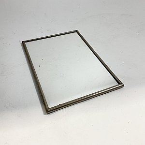 Small Mirror In Metal Frame