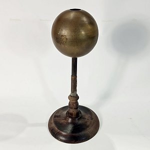 Vintage Brass Electrostatic Conductor