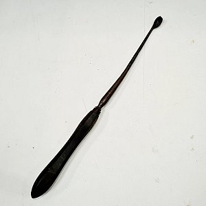 Period Ebony Handled Spatula