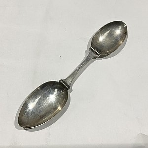 Folding Silver Medicine Spoon