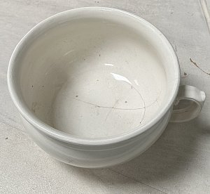 Chamber Pot Creamware