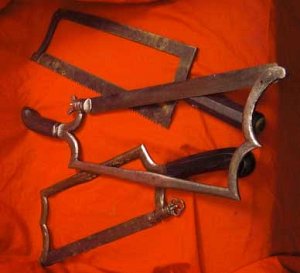 Antique Surgical Amputation Saws