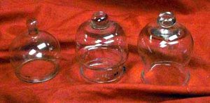 Antique Glass Bloodletting Cupping Glasses
