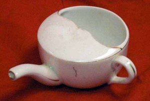 Antique Ceramic Invalid Feeder