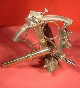 Brass Sextant