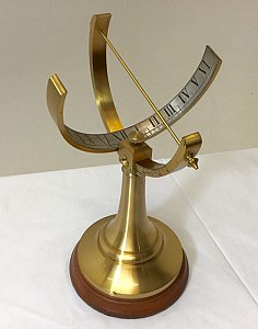 Brass sundial