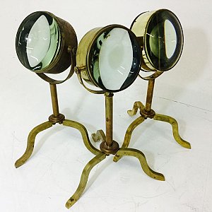 Large magnifying glasses