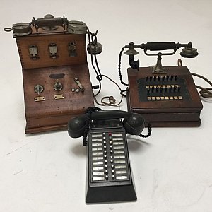 Vintage telephone exchanges