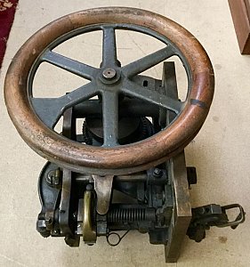 Gear-head pulley machinery