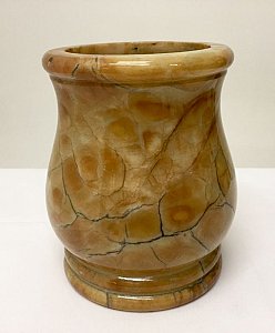 Large marble pot
