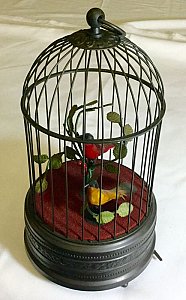 Automaton bird cage