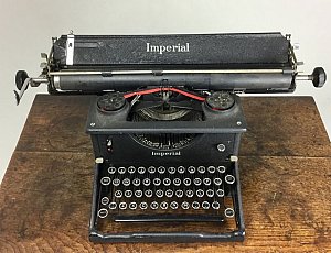 Vintage typewriter