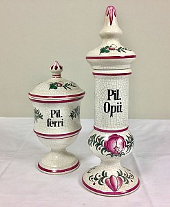 Decorative pill containers