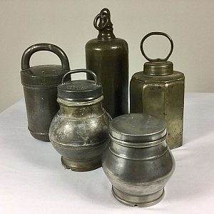 Pewter vessels