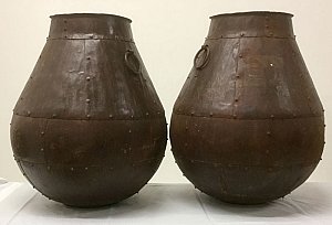 Riveted iron vessels