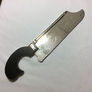 Pistol grip amputation saw