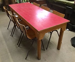 School table and chairs