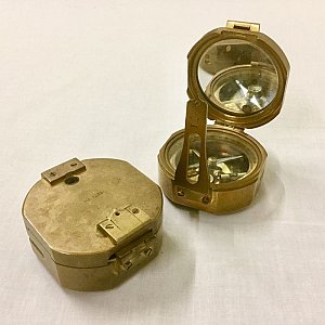 Mirrored Surveyors Compass