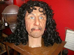 Wax head of Charles1