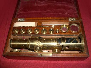 Cased drum microscope