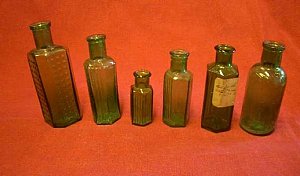 Large Selection of Poison Bottles