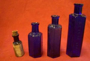 Large Selection of Poison Bottles