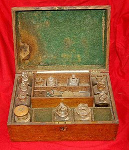 Top Opening Medicine Chest 19th C