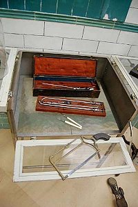 Antique Surgical Instruments in the Operating Theater 