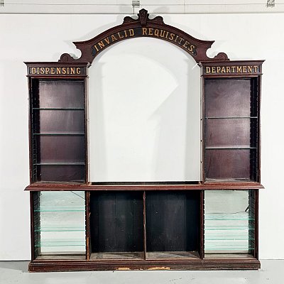 Period Pharmacy Cabinet