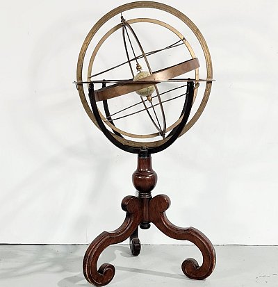 Armillary On Wooden Stand