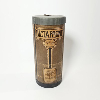 Can For Dictaphone Cylinder