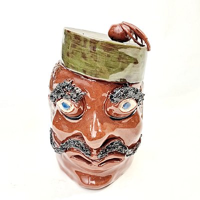 Ceramic Moroccan Head Jug
