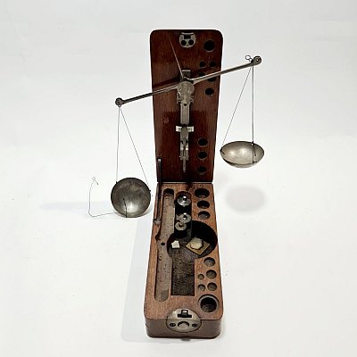 Small Hanging Scales In Case