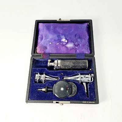 Cased Ophthalmoscope Set