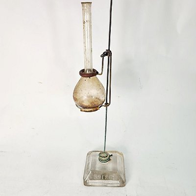 Tall Stand With Glass Base