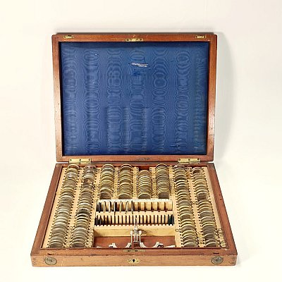 Cased Set Of Optometry Lenses