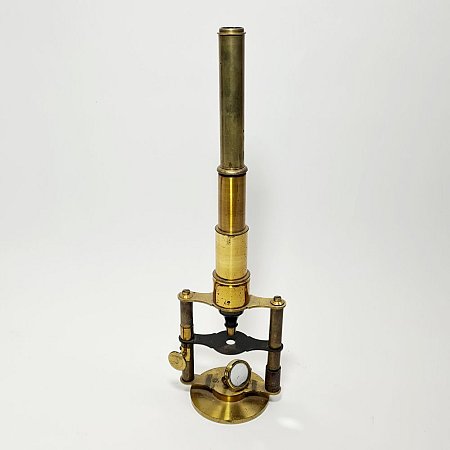 Antique Double Pillar Microscope