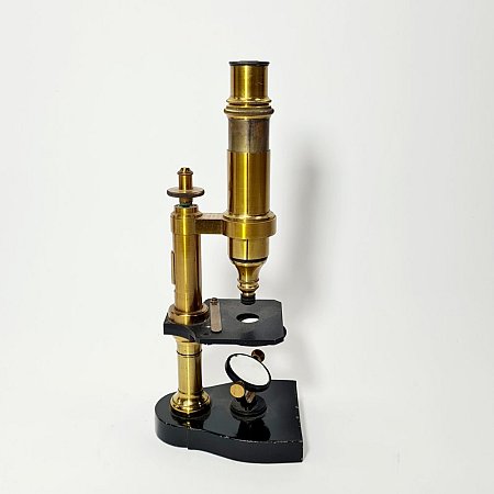 Antique Brass Microscope