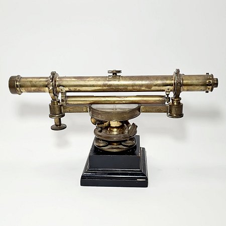 Antique Thoedolite On Stand