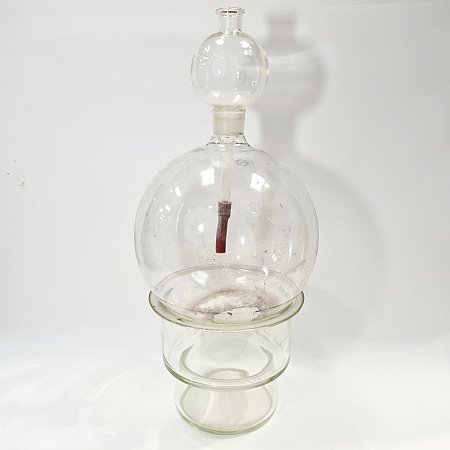Lab Glassware - large spherical, desicator, kipps head