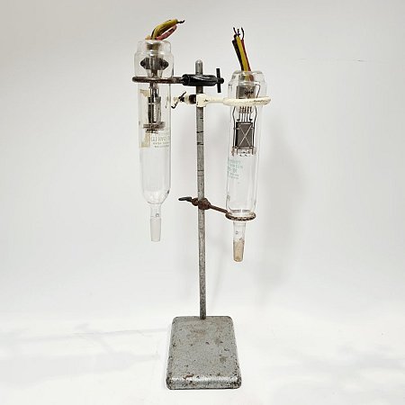 Laboratory Equipment On Retort Stand