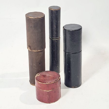 Leather Covered Cardboard Case (priced separately)