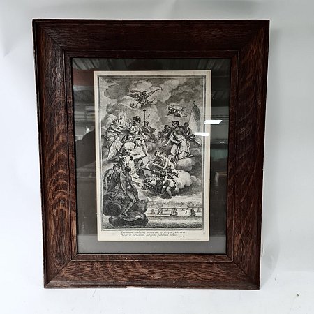Framed Etching