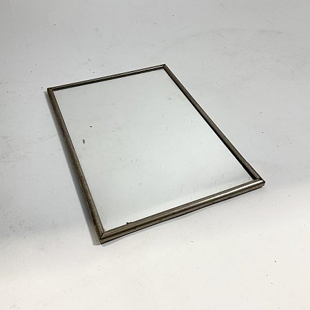 Small Mirror In Metal Frame
