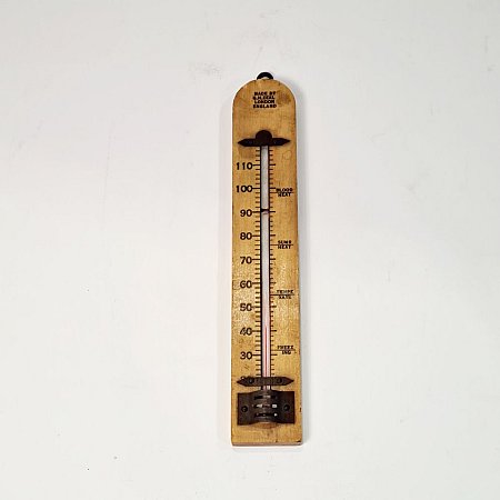 Wooden Wall Thermometer