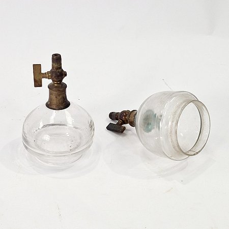 Cupping Glass With Brass Valve