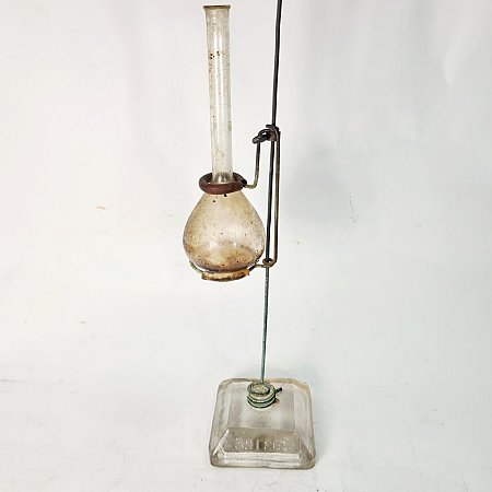 Tall Stand With Glass Base