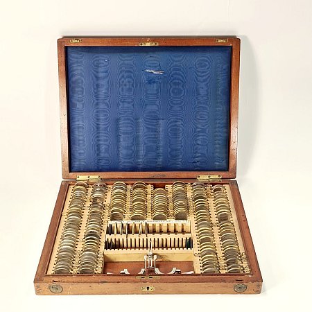 Cased Set Of Optometry Lenses
